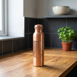 BS International Handcrafted 100% Copper Sport Foldable Eco-Friendly Dishwasher Safe Anti-corrosion Boiling Water Safe <b>Drinkware</b> - Product Image 1