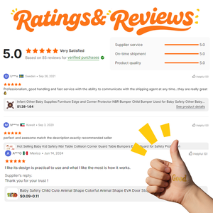 Venta caliente Productos para bebés <span class=keywords><strong>Bebe</strong></span> Corner Protector 3M Cinta Esponja Etiqueta de la pared Baby Proofing Nbr Corner Protector Strip - Product Image 6