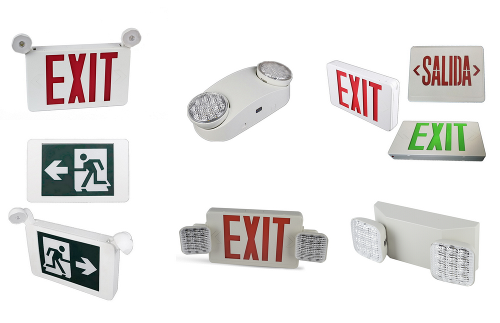IP65 Emergency Light Waterproof 2*3W LED Emergency Battery Pack Lighting Clear Luminous White