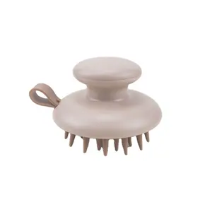 Cepillo de silicona para lavado de pelo, cepillo de baño de silicona para masaje de cabeza, champú, cuero cabelludo, precio bajo, venta al por mayor de fábrica