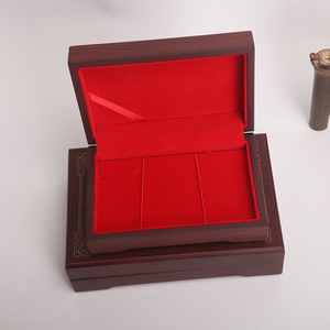 <b>Vintage</b> Classic Wooden <b>Box</b> Rectangle Handmade Jewelry Watch Eyewear Packaging Custom Made General Use Wenzhou Origin - Product Image 3