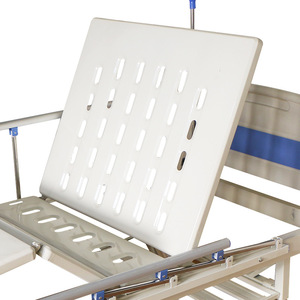 Manual Hospital <b>Bed</b> <b>Full</b> <b>Set</b> Stainless Steel For Hospitals And Nursing Homes - Product Image 4