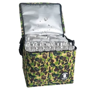 Wholesale Oem Custom Printing Waterproof Eco-friendly Lunch Picnic Grocery Insulated Cooler Bag