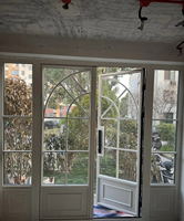 Moderna Sala de Estar Tipo Veranda de Diseño Plano con Doble Acristalamiento Templado de Aleación de Aluminio, Aislamiento Térmico y Certificación Energy Star