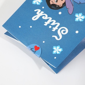 Bolsa de Papel Kraft con Fondo Plano, Diseño de Personajes de Anime, para Regalos, Dulces y Manualidades, Impresión Serigráfica - Product Image 4