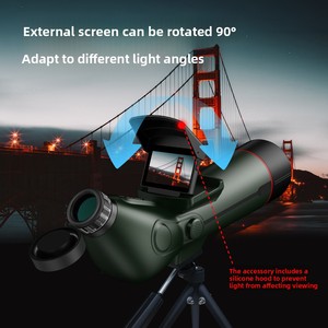 Telescopio Astronómico Monocular Digital de Alta Magnificación con Pantalla Dual, para Fotografía y Grabación de Video en Exteriores, HD, para Observación de Estrellas, Luna y Aves - Product Image 4