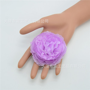 Têtes de fleurs de pivoine artificielles Dongchen Crafts en soie, haute simulation, pour décoration de mariage et de maison, fleurs de renoncule - Product Image 2