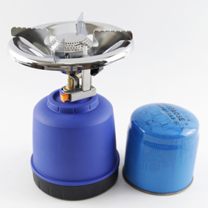Réchaud à <span class=keywords><strong>gaz</strong></span> portable à une brûleur en fonte pour la cuisson en extérieur avec cartouche de <span class=keywords><strong>butane</strong></span> pour le <span class=keywords><strong>camping</strong></span> en voiture - Product Image 6