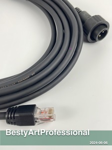 BESTYART/ Adaptateur XLR3 <span class=keywords><strong>DMX</strong></span> <span class=keywords><strong>3</strong></span> <span class=keywords><strong>broches</strong></span> femelle vers câble RJ45 - Product Image 4