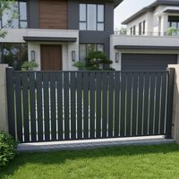 Designs de balustrades de balcon modernes en aluminium sur mesure, résistantes à la rouille, avec revêtement en poudre, pour escaliers et terrasses de jardin.