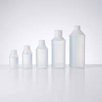 Bouteilles en plastique à col étroit de qualité supérieure, résistantes aux fuites, en HDPE et PET, pour le stockage de produits chimiques, emballages industriels et de laboratoire