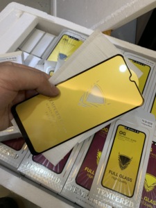 OG Gold Armor Vidrio templado para <span class=keywords><strong>iPhone</strong></span> 17 Air 16 15 7 8 Plus XS XR 11 <span class=keywords><strong>12</strong></span> 13 14 <span class=keywords><strong>Pro</strong></span> MAX Mini Glue Cover Película protectora de pantalla - Product Image 6