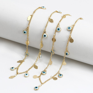 Vòng Cổ Kính Mắt Quỷ Màu Xanh Cổ Điển Rẻ Hơn Vòng Cổ Bùa Hộ Mệnh Bảo Vệ Chống Lại Ác/Nguy Hiểm/Bệnh Tật - Product Image 3