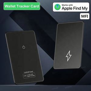 Invative 2025 Solar-powered pencari bagasi perjalanan dompet tipis pelacak kunci kartu - Product Image 3