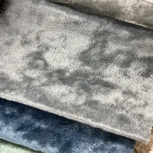 Design No.MC215 High Quality Printing Woven Dyed Decoration Velvet Sofa Fabric Upholstery Fabric For Sofa And Furniture