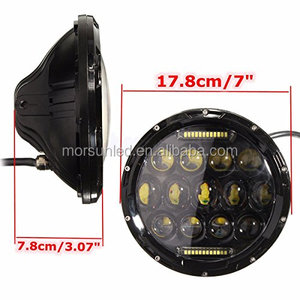 Faro LED de 7 Pulgadas para Land <span class=keywords><strong>Rover</strong></span> Defender 90/110 300 <span class=keywords><strong>Tdi</strong></span> Td5 Tdci, para <span class=keywords><strong>Range</strong></span> <span class=keywords><strong>Rover</strong></span> 1995, Luz Alta/Baja Sellada, 2 Piezas - Product Image 6