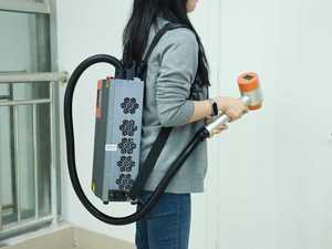Máquina de Limpieza Láser Portátil Pequeña Tipo Mochila, Herramienta de Eliminación de Óxido para Metal, Acero Inoxidable, Aluminio, Diodo, Madera, Nueva Máquina Portátil - Product Image 5
