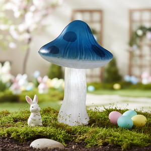 2027 Easter Plastic Decorations Mushroom with LED Lights for Home Festival Decorations - Product Image 5