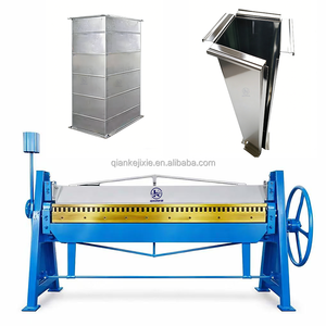 Máquina Plegadora de Chapa Metálica Manual Francesa con Certificación CE, Prensa Plegadora de Tubos de Chimenea de 10 pies, Máquina de Doblado de Chapa de Hierro, Máquina de Crimpado - Product Image 1