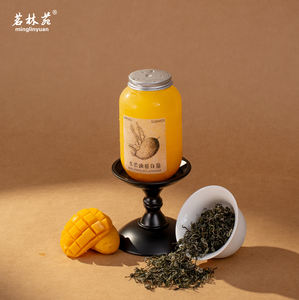 Té verde <span class=keywords><strong>BaiLan</strong></span> BiLuoChun perfumado con flores | Mezcla de té de burbujas de leche fresca-Fábrica de China para tiendas - Product Image 1