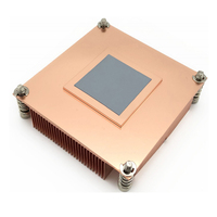 COOLSERVER CS-2011-1U1C-SP Refroidisseur de processeur de serveur 1U en cuivre et aluminium pour carte mère carrée TDP100W Boîtier d'ordinateur