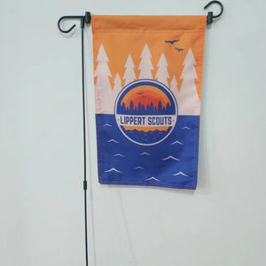 Precio barato personalizado decorativo Vertical de doble cara patio jardín bandera para la venta - Product Image 2