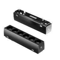 RONSE Ultra Slim 24V Rail lumineux magnétique encastré dans le mur Rail lumineux magnétique linéaire européen