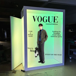 Magazine Celebrity Booth 2025 Logotipo personalizado gratuito de fábrica con accesorios gratuitos - Product Image 3