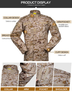 Divisa da uomo del deserto digitale uniforme tattica - Product Image 3