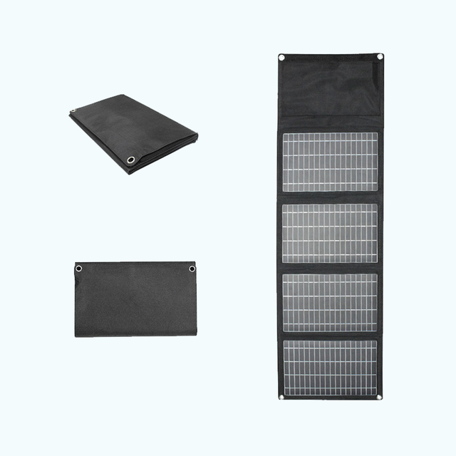 21W 28W 40W 60W 100W 200W 300W 400W Waterproof Pet PVC 600D Solar Panels Portable Folding Mono USB High Efficiency Camping