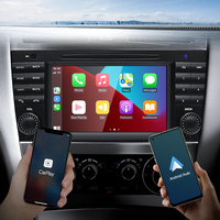 HFMidia Lecteurs multimédias vidéo pour voiture Android AUTO Carplay 7 pouces Radio Bluetooth GPS Navigation pour Mercedes Benz Classe C W203 RDS
