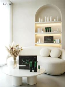 Nuevo Producto 2026 Rufei, Set de Cuidado Facial AHA para Rejuvenecimiento de la Piel, Esencia Equilibrante con Postbióticos, Crema y Mascarilla Facial Prebiótica - Product Image 5