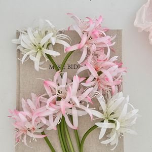 Artificial Spider Lilies Blue Purple <b>Silk</b> Flower High Simulation Home Decor Wedding Props - Product Image 4