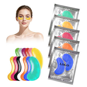 มาส์กใต้ตาคอลลาเจนเกาหลี OEM ฟื้นฟูวิตามินซี มาส์กบำรุงรอบดวงตาทองคำ 24k พร้อมแผ่นคอลลาเจนใต้ตา - Product Image 1