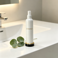 Flacon pulvérisateur à fine brume en HDPE de 175 ml, blanc, rechargeable, pour cosmétiques, soins de la peau, sérum, shampoing, lotion, crème pour le visage, vaporisateur à pompe, brume corporelle