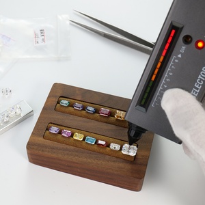 Prix d'usine en gros, diamants en moissanite cultivés en laboratoire, moissanite en jaune fantaisie, rose, vert, taille radiante VVS, pierres précieuses en vrac - Product Image 3