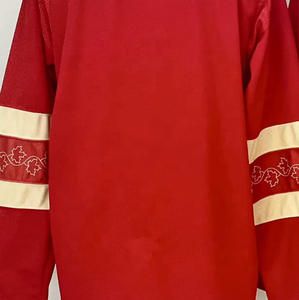 Versand bereit Canada Red 2025 4 Nations Face-Off Genähtes Hockey trikot in bester Qualität - Product Image 1