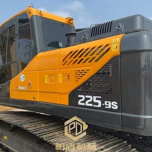 Excavadora Hyundai 225 220 original, excavadora de 20 toneladas, excavadora grande sobre orugas, excavadora de segunda mano en venta - Product Image 4