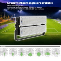 Projecteur LED modulaire IP67 résistant aux projections de sel pour mât élevé, idéal pour la route