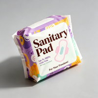 Sacs d'emballage personnalisés en gros pour serviettes hygiéniques OEM, enveloppes souples pour serviettes, pochettes d'hygiène féminine personnalisées