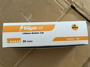 Pilas de Botón de Litio CR2016, Pilas de Botón de 3 V de Larga Duración (Paquete de 5) - Product Image 3