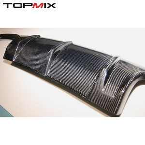 Mercedes-Benz <span class=keywords><strong>W209</strong></span> <span class=keywords><strong>CLK320</strong></span> CLK63 AMG Nouvelle Lame Inférieure de Pare-chocs Arrière en Fibre de Carbone Pièces de Rétrofit/Amélioration TOPMIX - Product Image 5