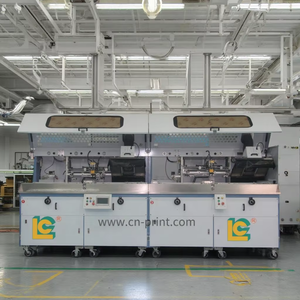 2-màu tự động UV chữa màn hình máy in cho chai nhựa/lon/ly mới mỹ phẩm nước giải khát bao bì máy in - Product Image 2