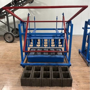 Hot Sale <strong>Manual</strong> Interlock <strong>Block</strong> Making <strong>Machine</strong> for 14 Paving Bricks Time Oil-Free Electricity-Free Ghana for Cement Production - Product Image 4