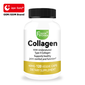 Fabricante de Suplementos de Colágeno al por Mayor con Comodidad y Función Articular Estandarizadas, 120 Cápsulas de Colágeno - Product Image 1