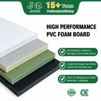 Panneau en mousse PVC rigide à cellules fermées Jianguan 12 MM multicolore, surface lisse, résistant à l'eau, commande en gros pour mobilier d'intérieur