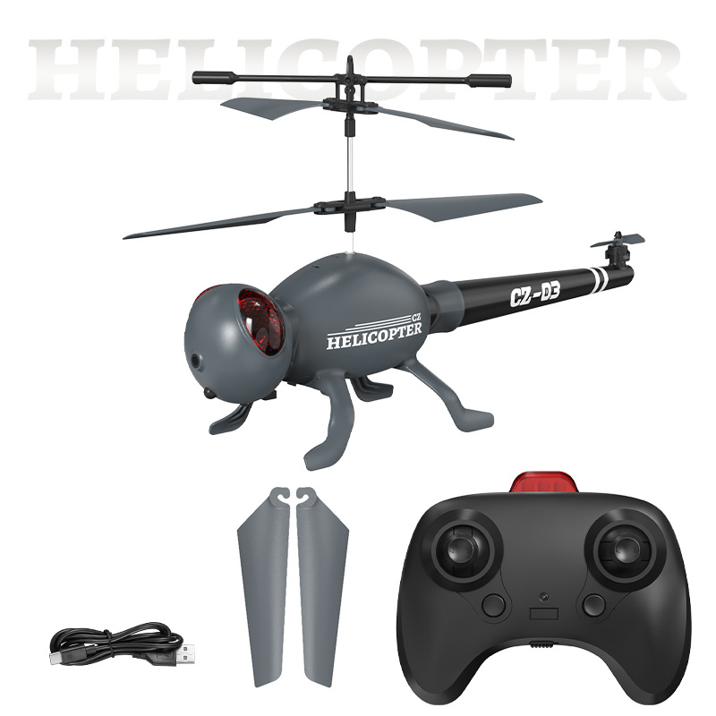 Gray CZ03 Black Ant Helicopter 2.5-liter