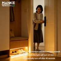 Interrupteur à capteur sonore pour bande LED 12V 5A, contrôle intelligent marche/arrêt pour armoire et placard