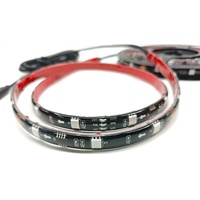 Rétroéclairage intelligent pour téléviseur avec boîtier de synchronisation, bande lumineuse LED pour téléviseurs de 55 à 60 pouces, contrôle par application, synchronisation musicale, changement de couleur, utilisation intérieure