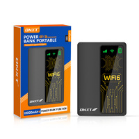 Routeur de poche 4G LTE avec emplacement pour carte SIM, batterie externe 10000 mAh, 2 en 1, point d'accès WiFi portable pour les voyages en Indonésie et en Afrique